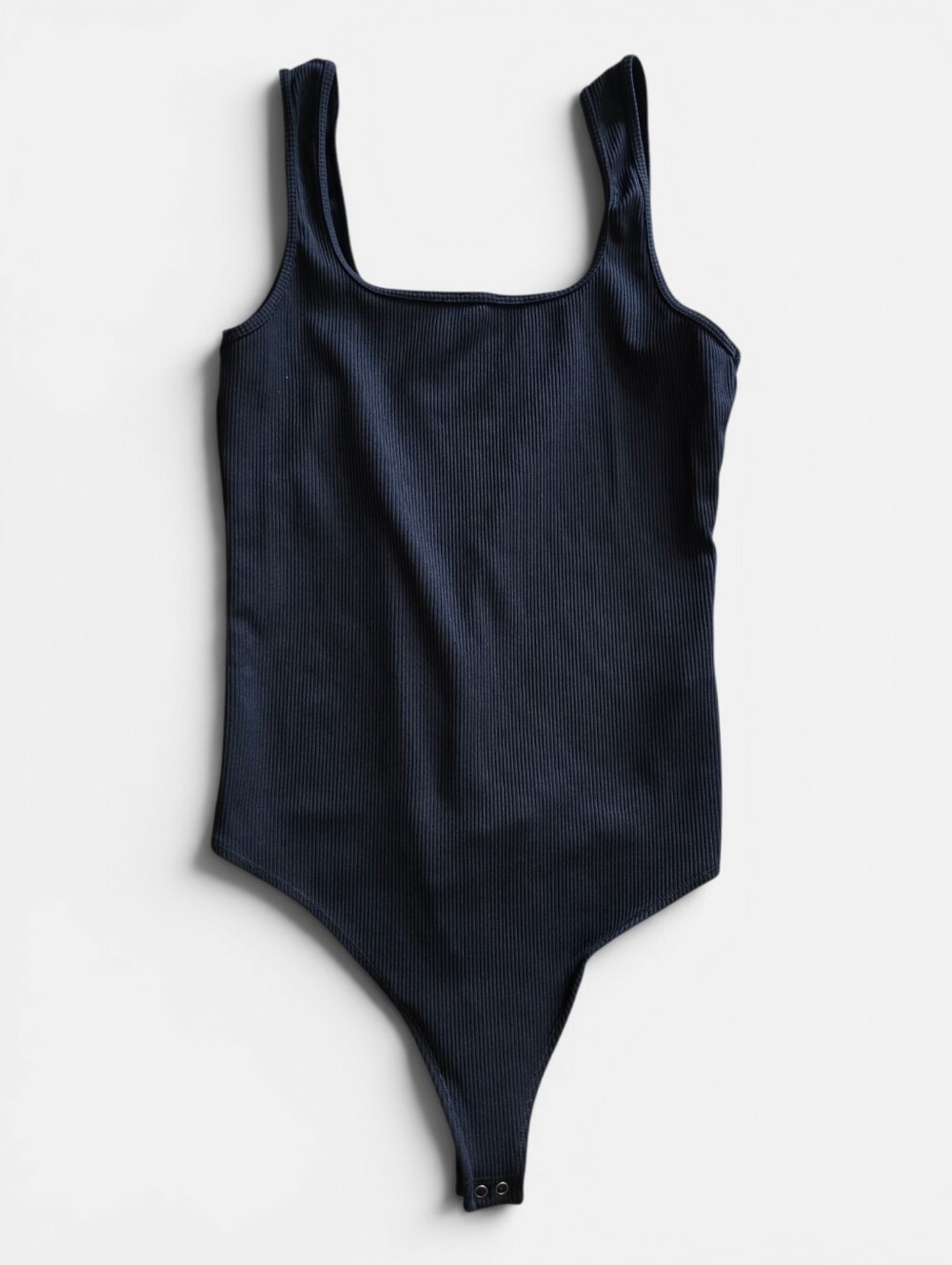 Abercrombie & Fitch Soft A&F Collection Black Ribbed Tank Bodysuit Size Medium